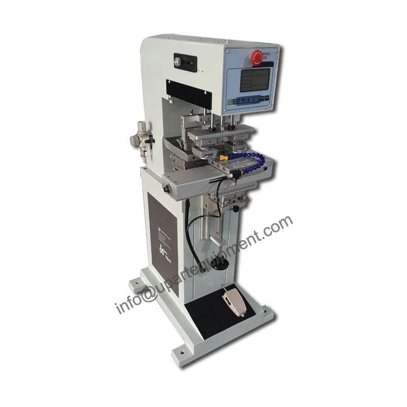 2-color shuttle super primex pad printing machine