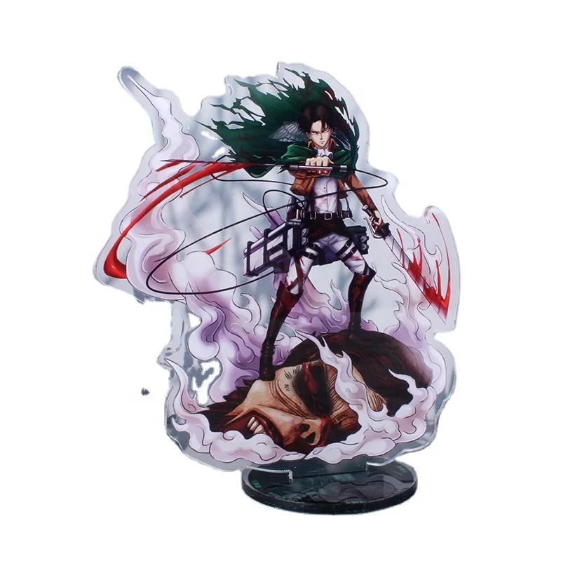 Exquisite action Figure pendant Attack on Titan Mikasa Ackerman anime Acrylic standees