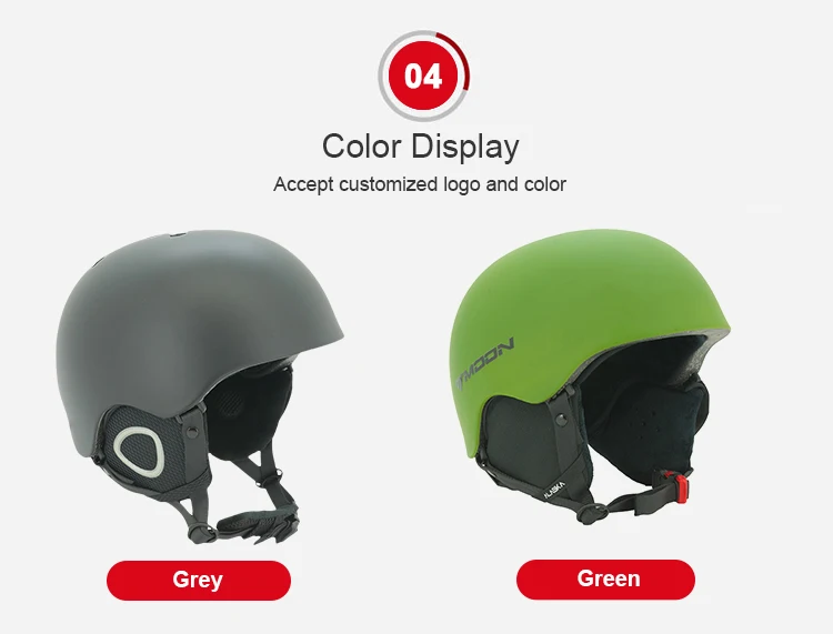 High Quality Moon Comfortable Ski Helmet Safety Snowboard Helmet