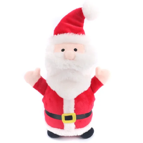 
Christmas Santa Pet Toys Products With Squeaker Pet Toys For Dogs 