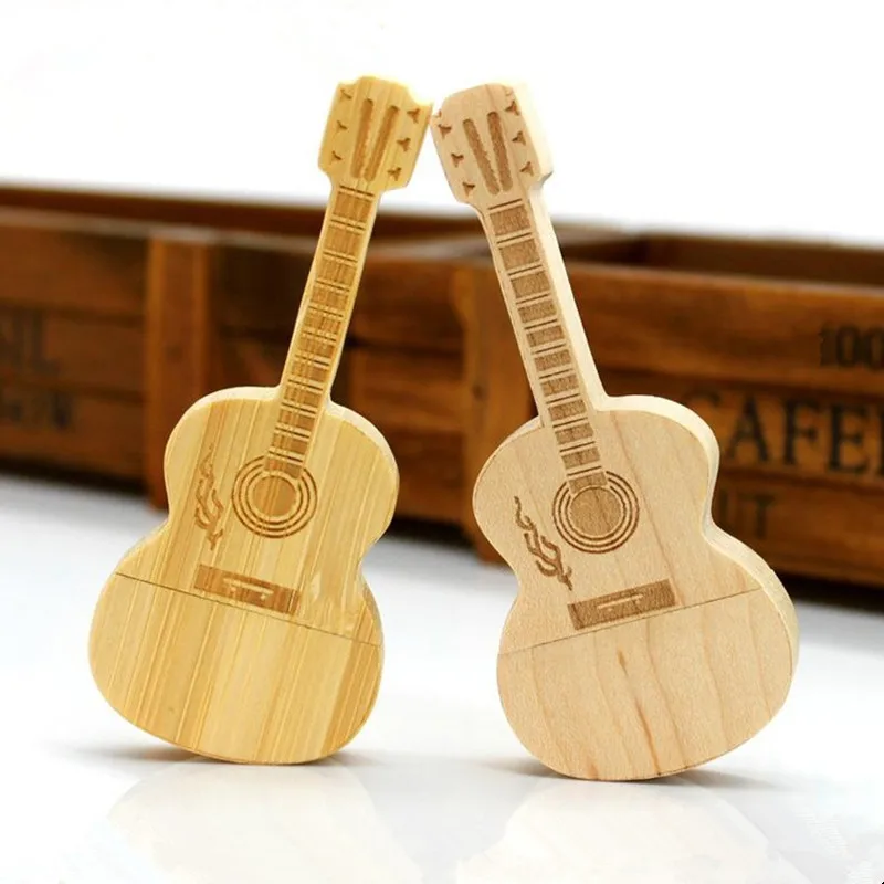 Factory Direct Custom 8GB 16GBB 32GB 64GB USB Flash Drive Pen High Quality Wooden USB Memory Stick Box  Wood USB Pendrive Gifts