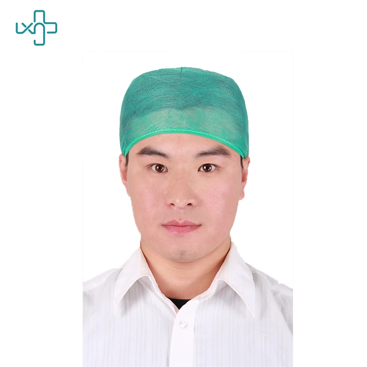 CE ISO Non-woven disposable  PP Medical  Surgical Cap