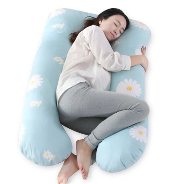 
Manufacturer Supply Full Body Premium v shaped Firm Foam Nursing Baby Maternity Pillow 