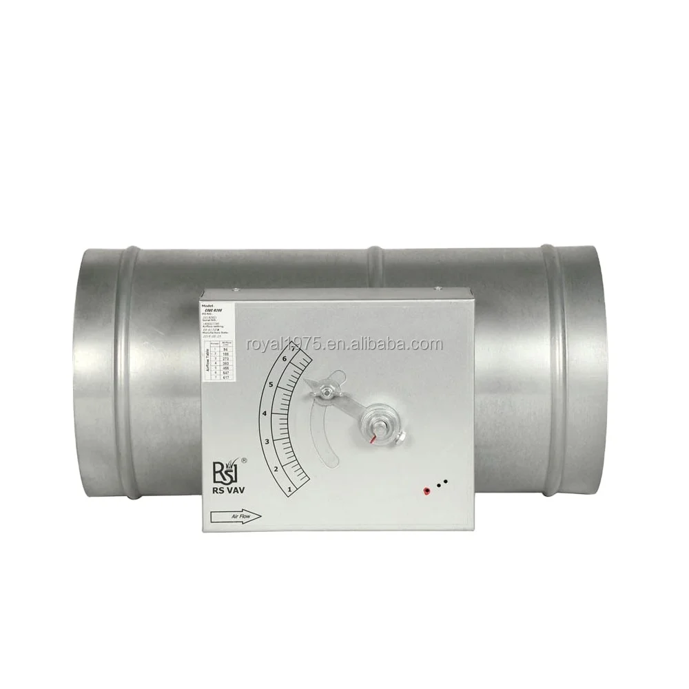 Royal Service Hvac Spare parts constant airflow Duct damper for IAQ Commercial Air Conditioning Sustainable projects