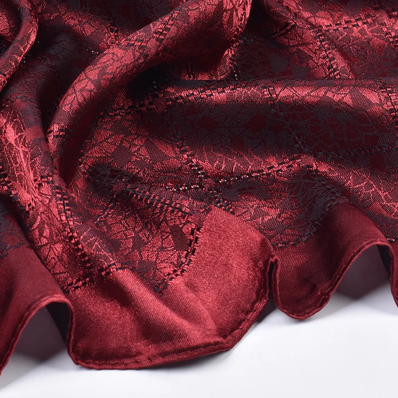 oversize Colorful paisley Jacquard cotton pashmina silk square scarf for Women Wrap Shawl elegance other scarves