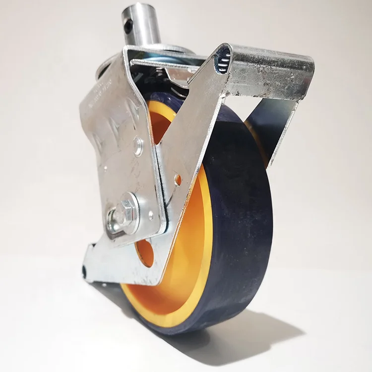 Высококачественное алюминиевое колесо для строительных лесов с регулируемыми ножками
