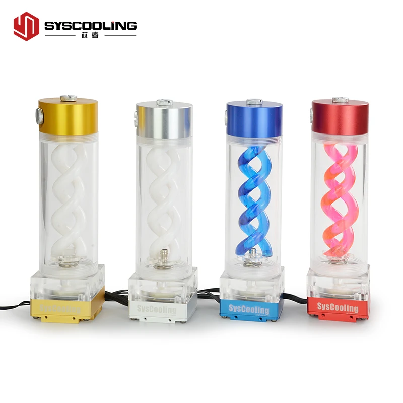 Syscooling PC water cooling kit for Intel CPU LGA 1151 2011 socket 240mm copper radiator RGB support