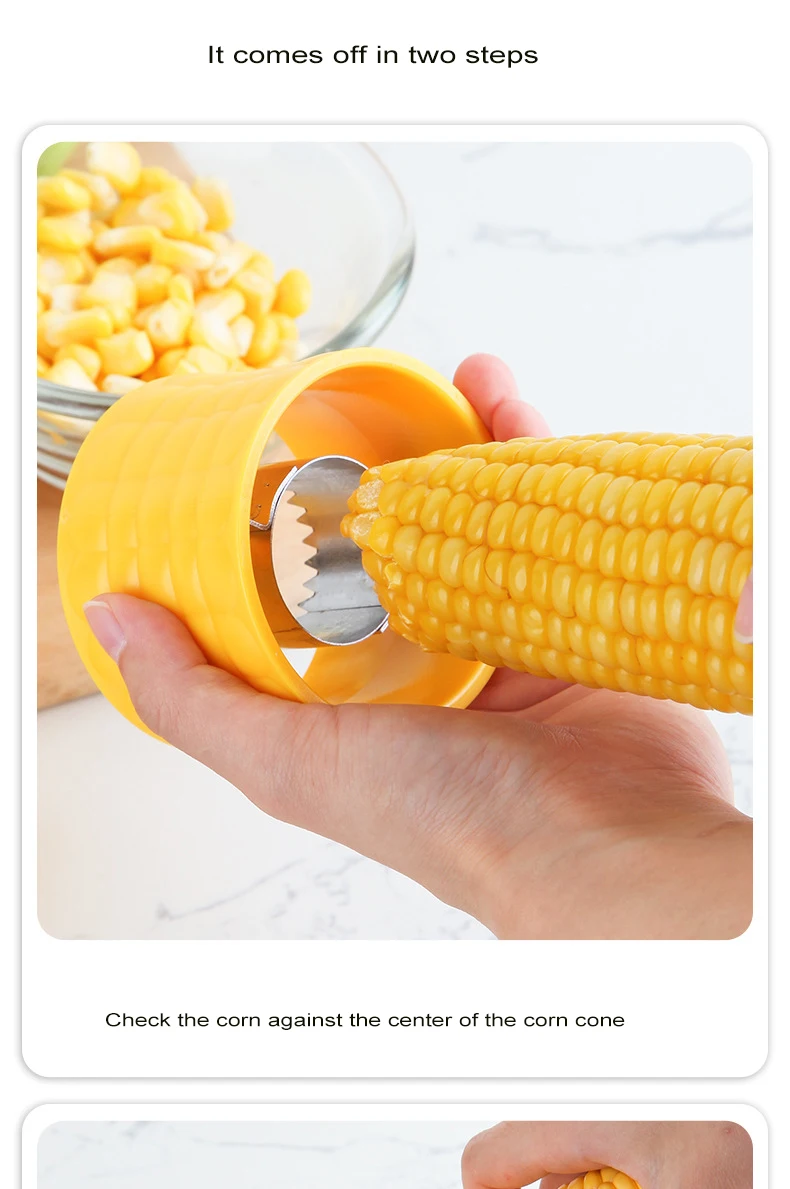 Manual Corn Thresher Rust Steel Corn Planer Corn Shape pp