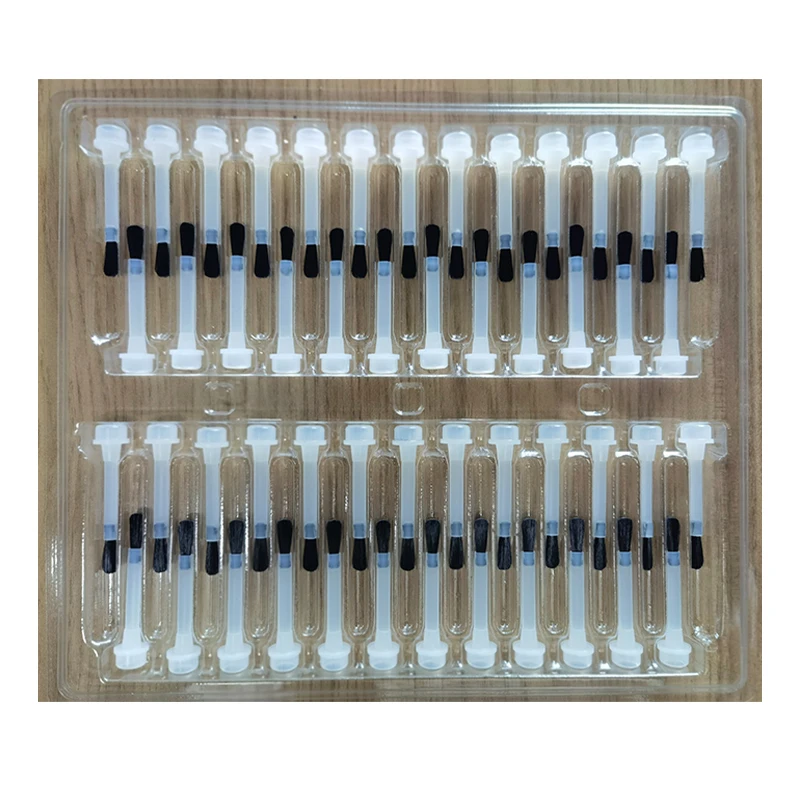 Finest PBT Synthetic Filaments Or PA612 Fiber Soft Hair Elastic Bristle In 0.05mm 0.06mm 0.07mm For Nail Polish Glue Gel Brushes