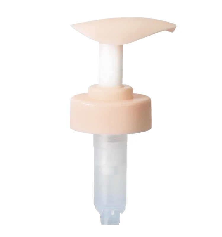 Factory customization Various specifications 28/24/33  lotion pump flat lotion pump yellow lotion pumps