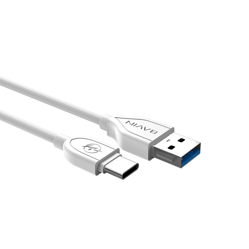 BAVIN Fast Pvc 500mm Data Para 2.4A Charging Cable 2M 1M 1.5M Usb  Charger Cord DATA Cable For mobile phone CB071