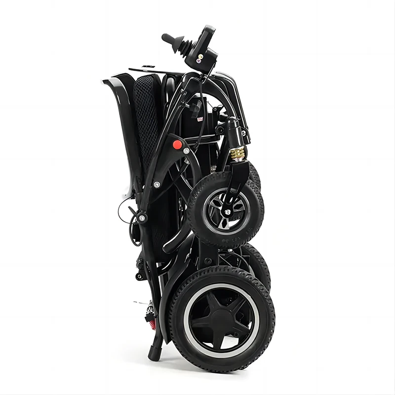 17KG Carbon Fiber Ultralight Electric Wheelchair CE Approved Lightweight Foldable Power Wheelchair