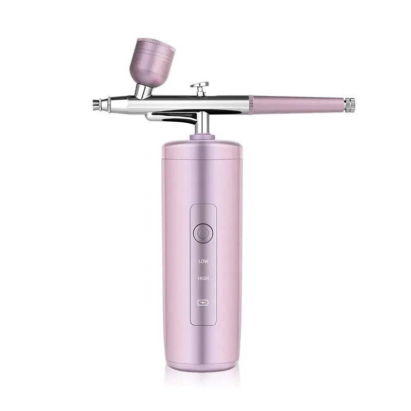 High Pressure Nano Spray Oxygen Injection Instrument Portable Skin Care Nano Mister Spray Facial Mist Sprayer