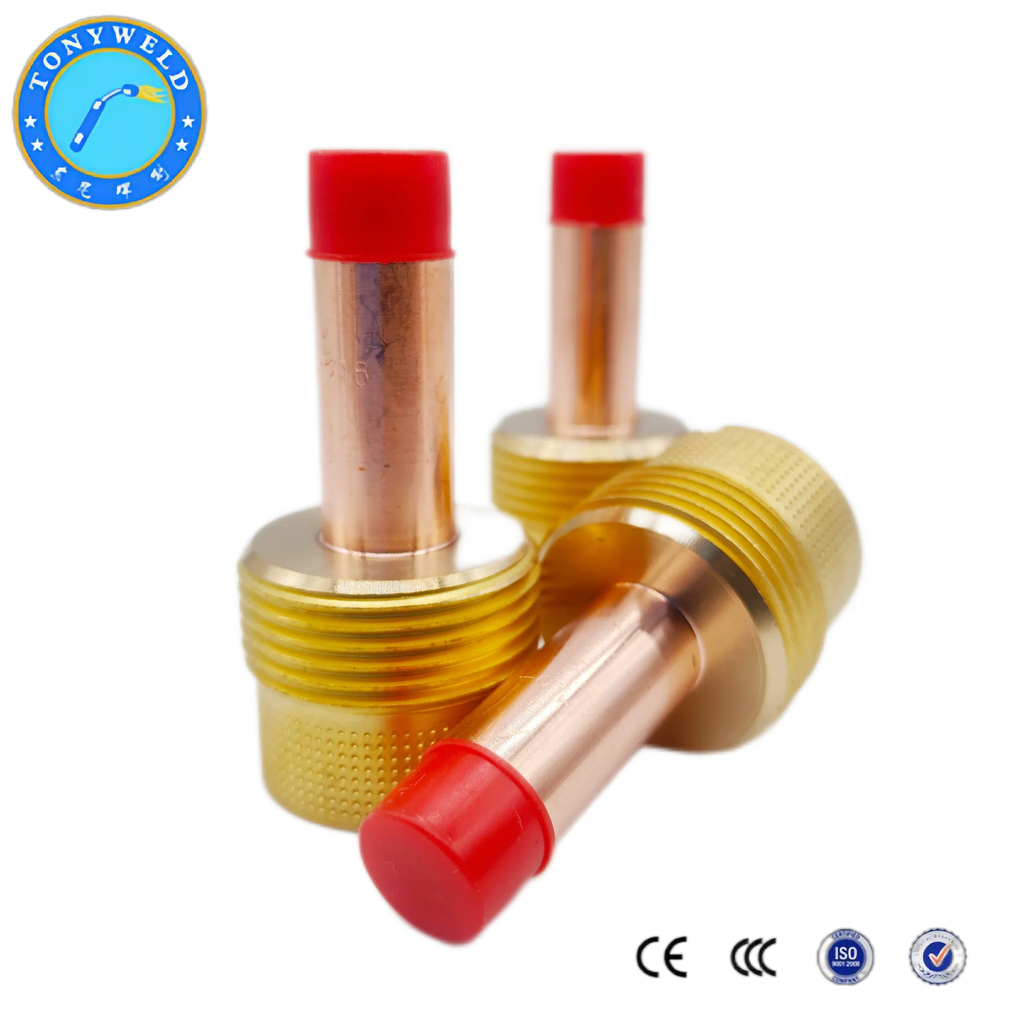 45V64 tig welding large gas lens 2.mm for wp17/18/26