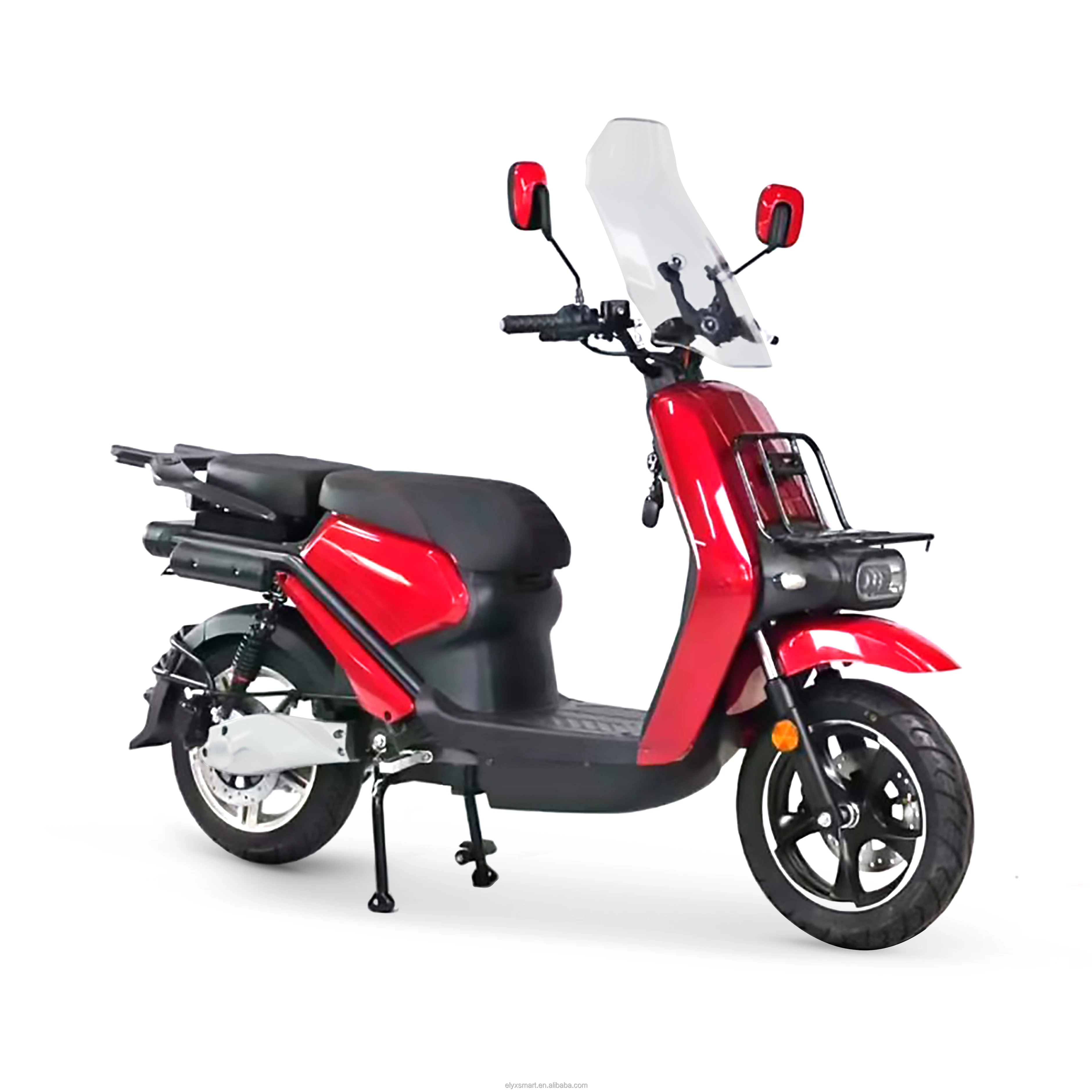 August 60V 30Ah Fast and Safe Long Range High Quality Brushless Motor Electric Motorcycle Scooters with Lithium Battery