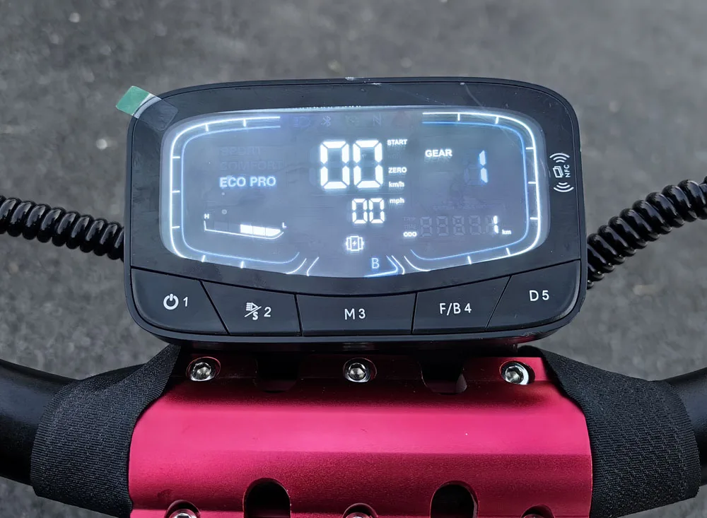 FLJ scooter with App function 12000w 72v 13inch on road tire wheels electric scooters 75mph fast speed scooter