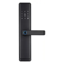 TOPTEQ Zigbee Smart Digital Door Lock For Hotel Biometric Smart Fingerprint Cheap Door Lock Easy Install Apartment Lock