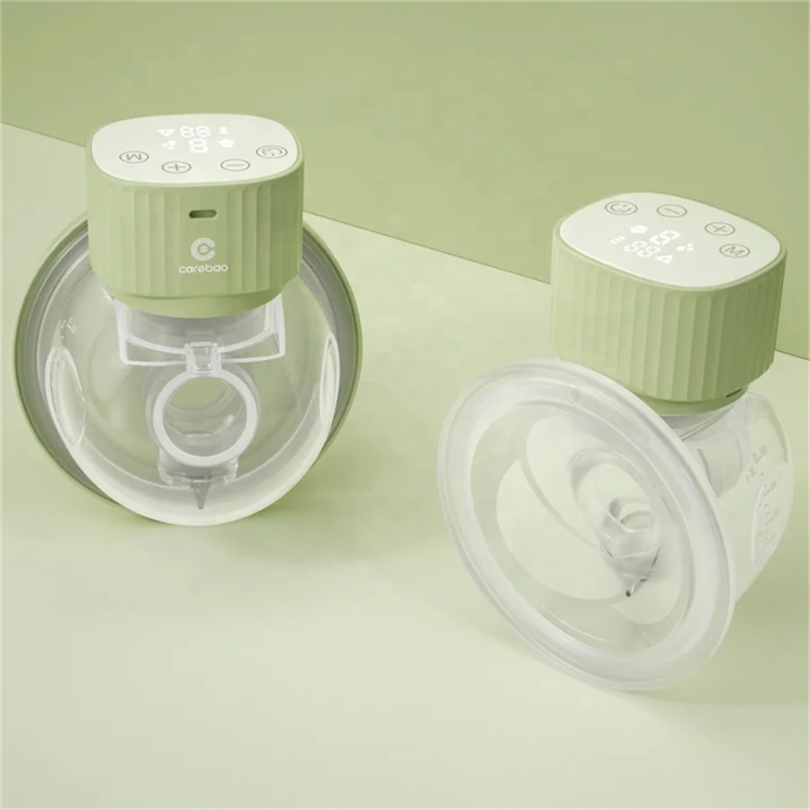 Intelligent Carebao BPA Free Silicone Electric Double Sides Wearable Breast Pump From China Manufacturer