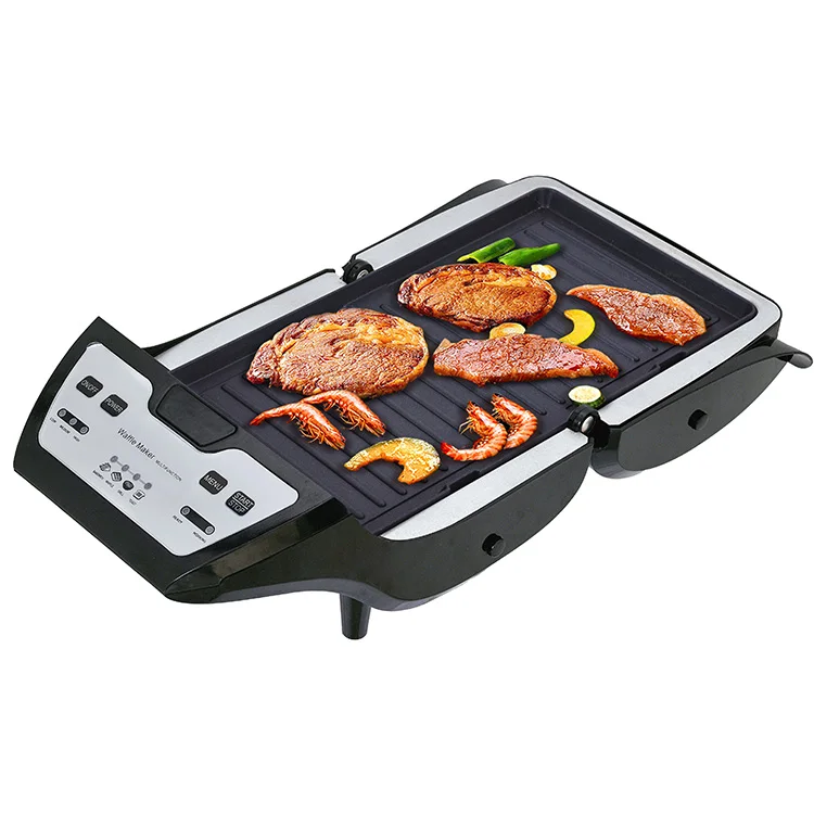 Hot Sale Breakfast Easy Cleaning Egg Sandwich Waffle Breakfast Maker Snack Machine Crepe Baking Machine