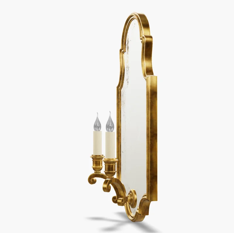 American brass high quality decorative wall sconce customize handmade wall lamp fancy light interior decorative wall light