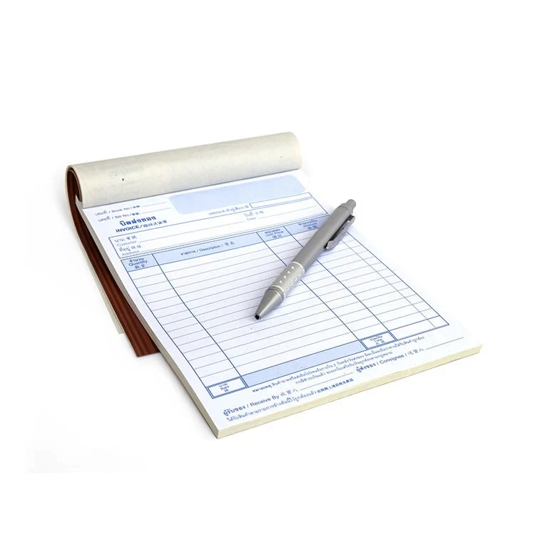 Custom Carbonless NCR Books Duplicate Invoices Receipts Sales Orders Purchase Orders