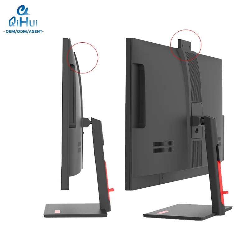 Qihui Wholesale Reasonable Price 21.5 inch i3 i5 all in one pc 32GB RAM Business All-in-One Desktop 1TB SSD 1080P Webcam