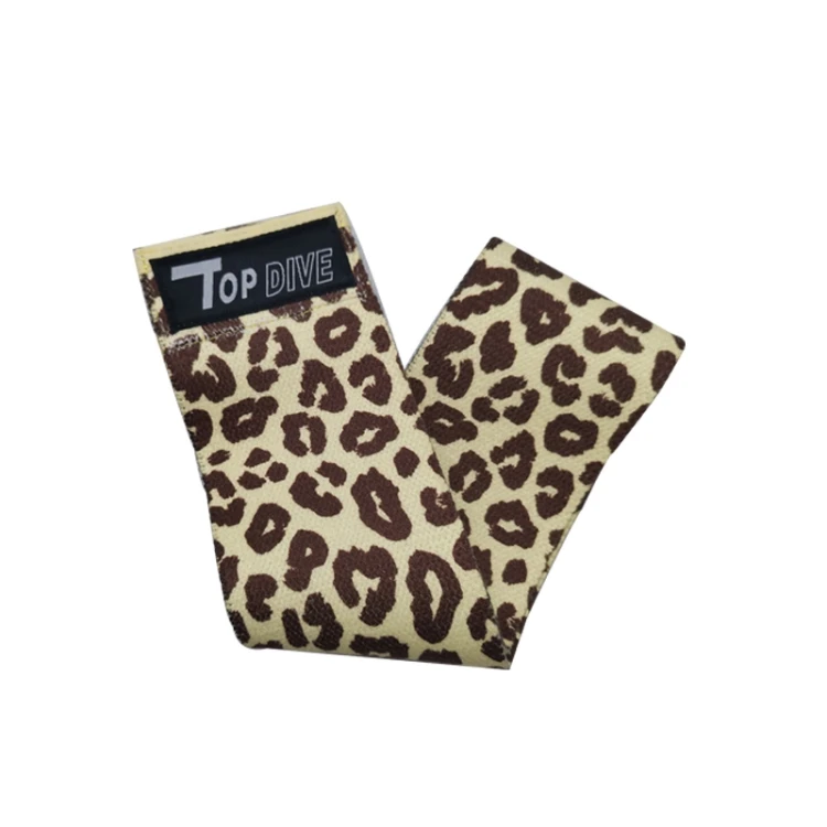  2020 новый дизайн не скатывающаяся эластичная лента леопардовые ленты прочные тканевые повязки с принтом