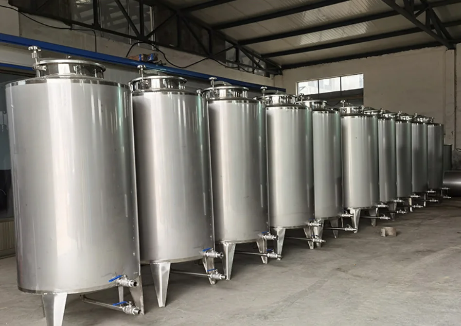 Custom Sealed Storage Tank Stainless Steel Sealed Water Tank Cosmetics Food Cooling Tank