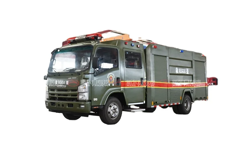 4x2 5000Litre Water Tanker Fire Truck Japan Brand Fighting Trucks Isuzu 700P Firefighter truck for