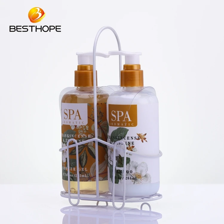 OEM ODM high quality fragrant body lotion wooden box bath spa gift set