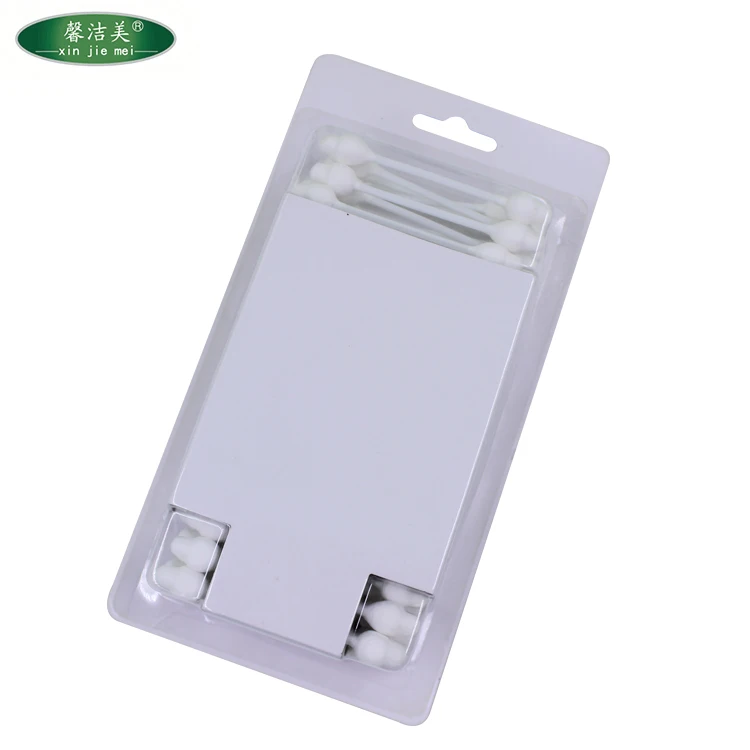 customized cosmetics ear cleaning plastic stick cotton bud