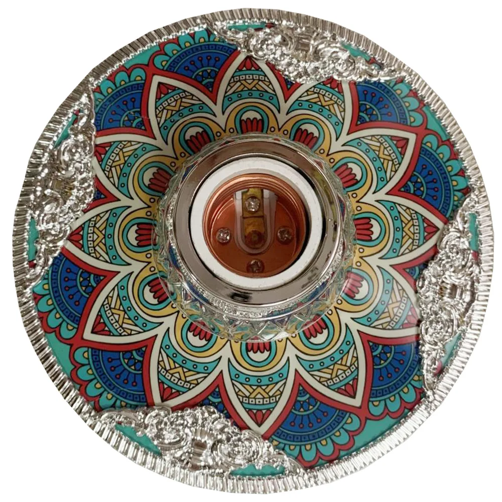 Пластиковая оболочка для домашнего использования E26 E27, Потолочная Роза, подвесной держатель лампы, электрические аксессуары, розетка для лампы двойного назначения