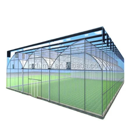 FM Cheapest In Stock Turnkey Projects Plastic Film Agricultural Tomato Hydroponics invernadero Green House Greenhouse