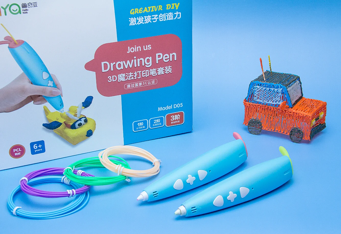 
High Quality Low Price Lkiya 3D Pen Printing Filament Set For Kids 3D Pen 3D Filament 