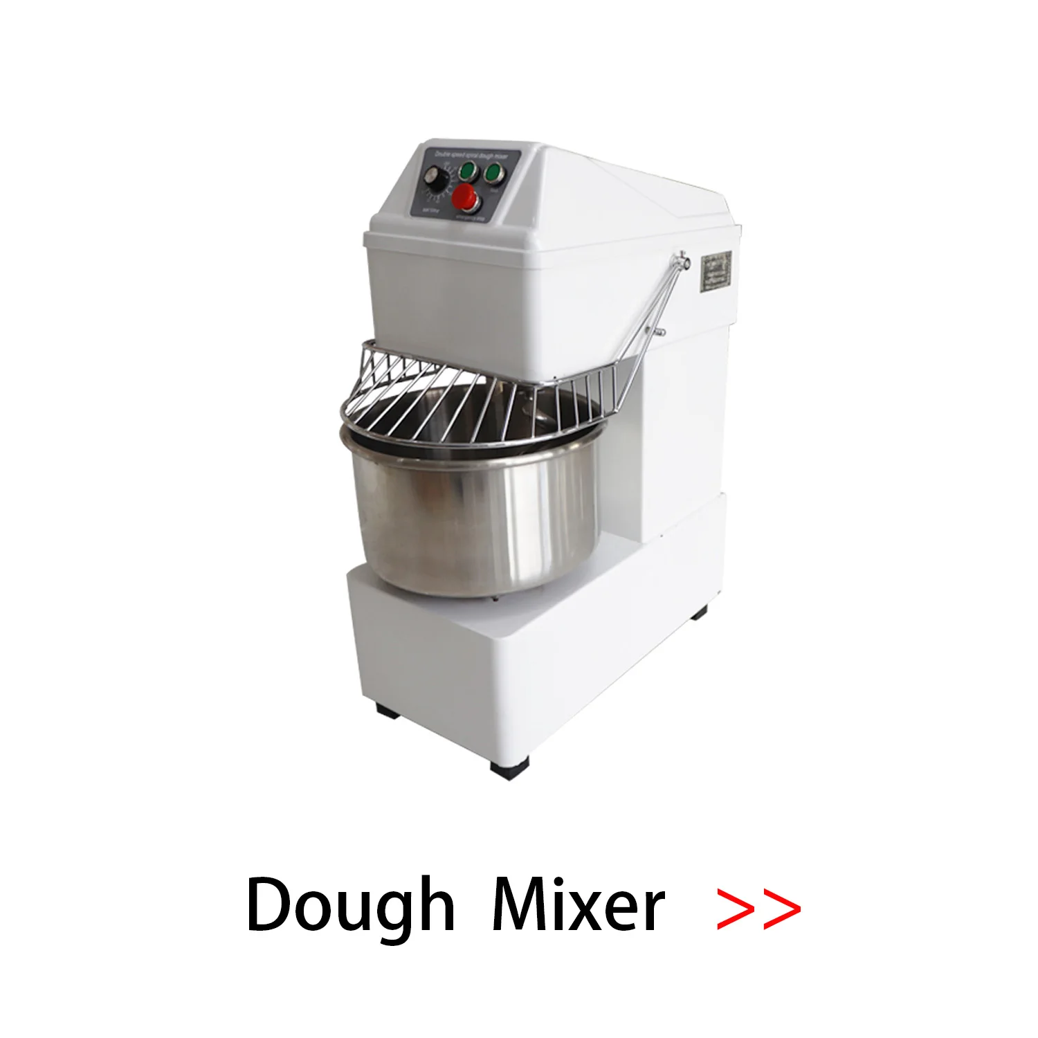 Hot sale 10l spiral dough mixer flour dough kneader for bakery