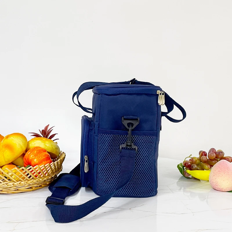 Foods Lunch Bag Outside Insulated Picnic Lunch Cooler Bag  for Wine Beach Picnic