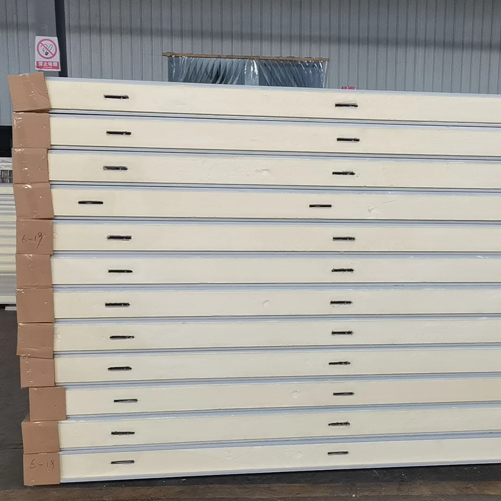 Refrigeration Panels Camlock Pu Panels Modular Cold Storage PU Insulated Camlock Sandwich Panel Cold Room
