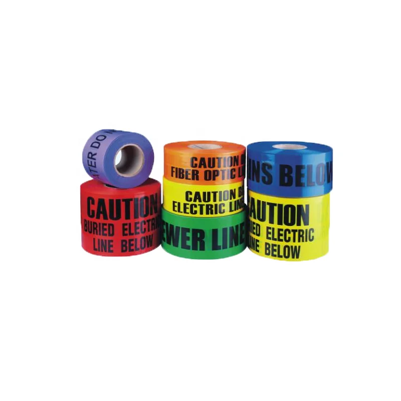 Custom underground Magnetic warning Marking Tape caution
