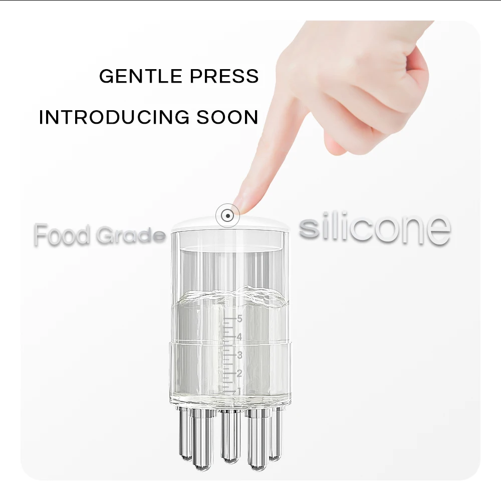 Custom Portable Manual 5ML Scalp Massager For Hair Growth Serum Leading-in Applicator And Scalp Massage Comb