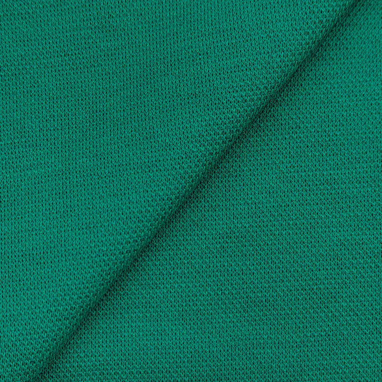High Quality Breathable Solid 55 Cotton 45 polyester Material Knitted French Pique Fabric For Clothing