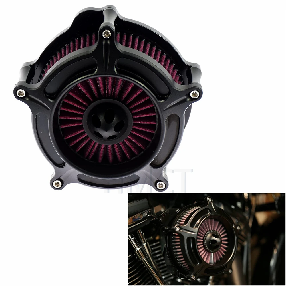 
 Алюминиевый воздухозаборный фильтр с ЧПУ для Harley Davidson Softail breaker Fat boy heritage Dyna Sportster 883 1200 X48, запчасти  