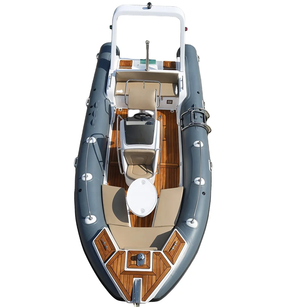 CE China RIB600 boat 20 feet RIB boat PVC or hypalon inflatable rib boat for sale