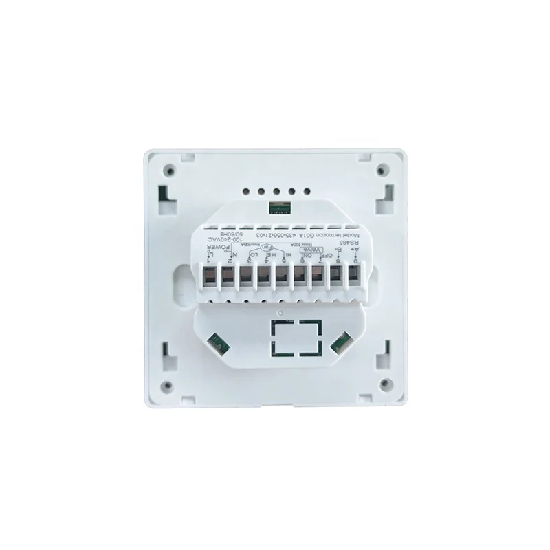 SASWELL Fan coil with modbus AC 2 pipe thermostat with humidity