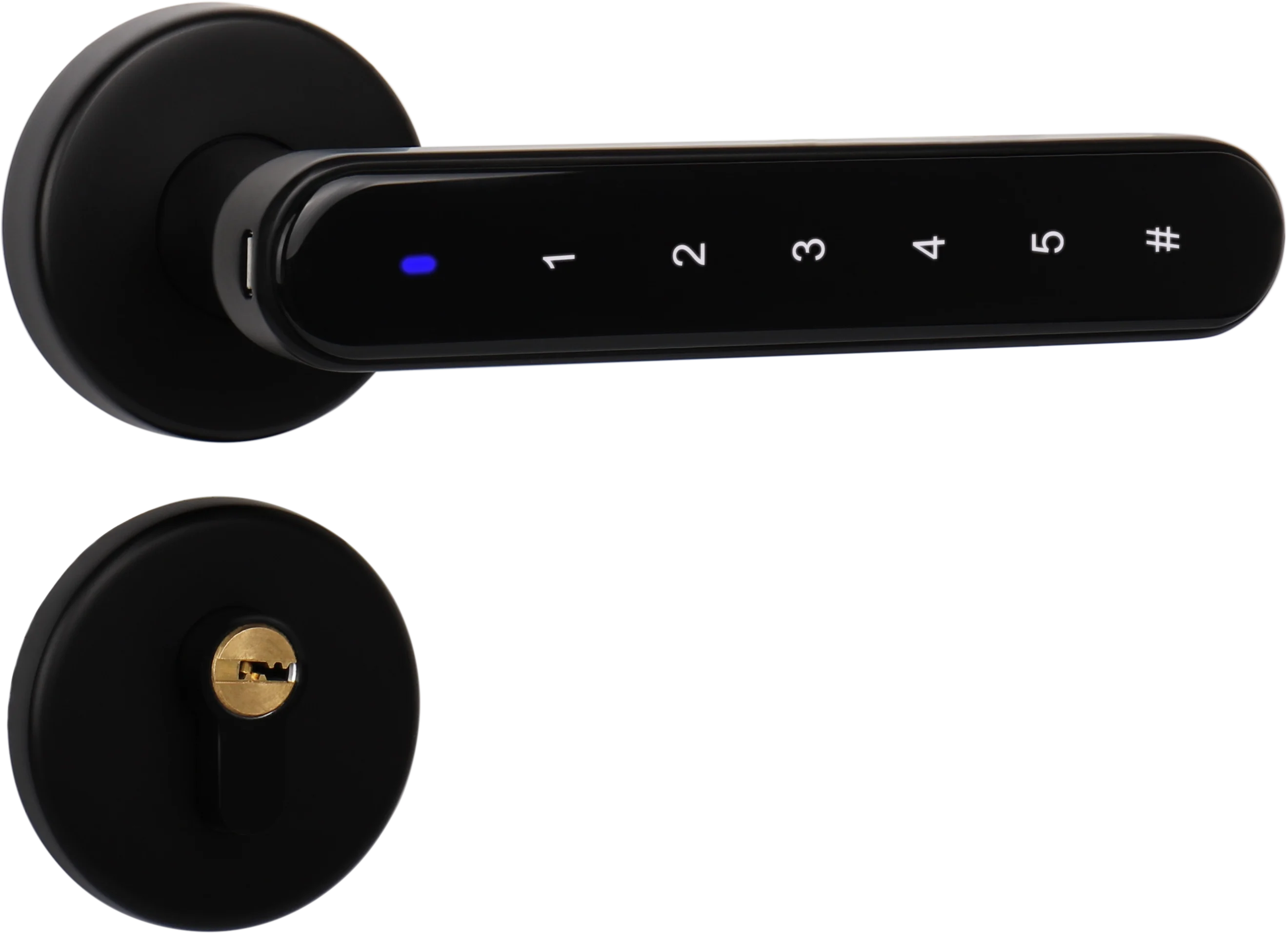 
New design split room bedroom digital password TT lock 