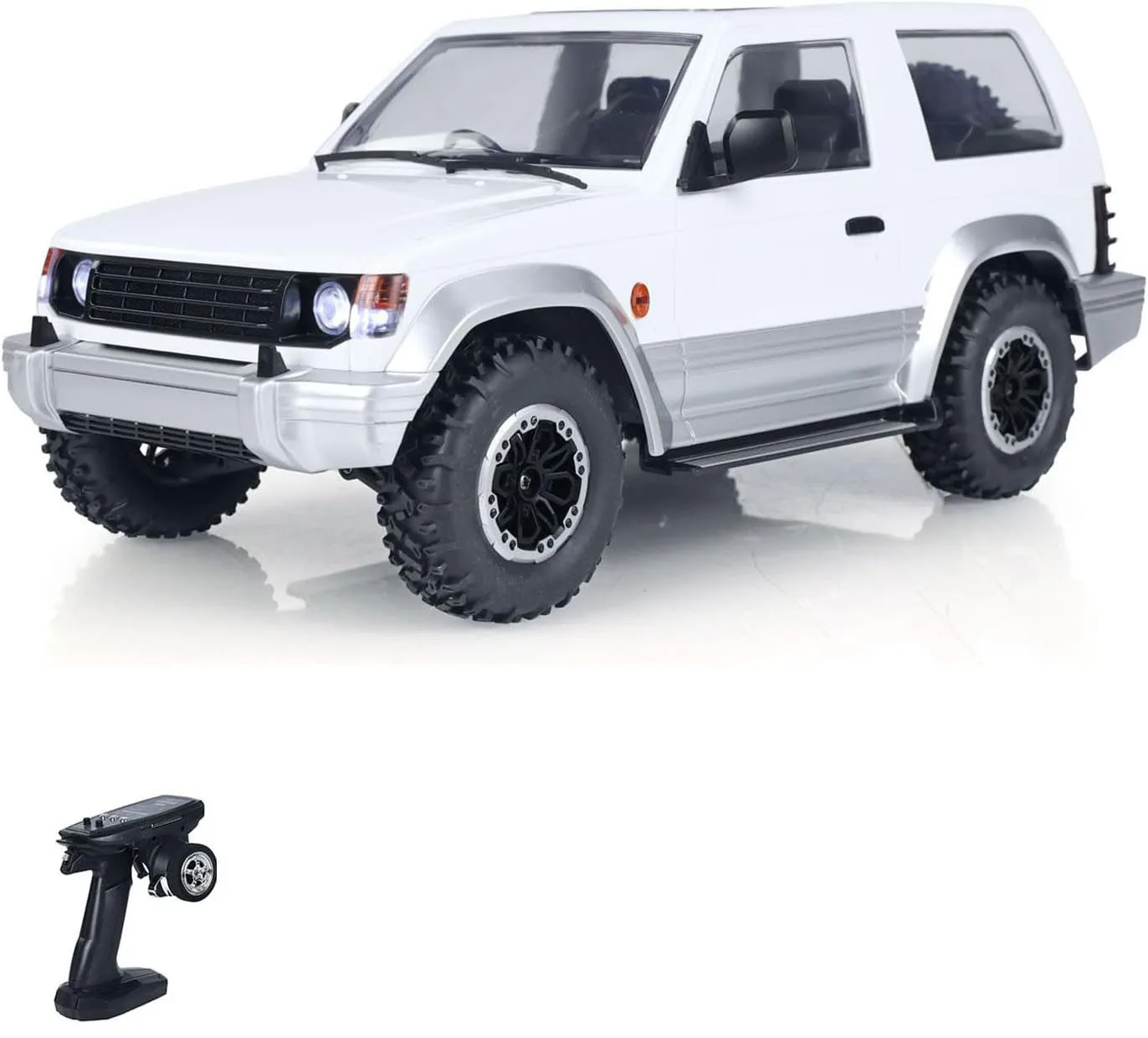 Dwi Dowellin 4WD 1/14 4X4 Беспроводное управление внедорожниками RC гусеничная модель автомобиля с легкой системой сервопривода ESC