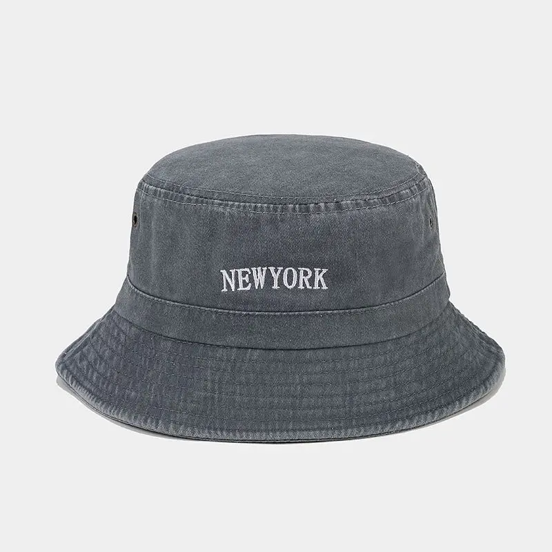 Oem Custom Logo Outdoor Fisherman Gorras Printed Adjustable Distressed bucket hat men winter