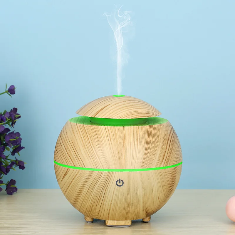 Factory Direct Small Mushroom Design 160ml Mini Portable Steam Aroma Diffuser Electric Ultrasonic Humificador De Aroma
