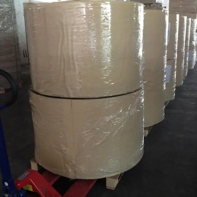 250gr 300gr Testliner Coated Brown Kraft Paper White Back For carton