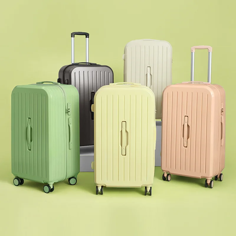 In stock 2023 High Quality Travel Wholesale ABS+ PC Trolley  Luggage Suitcase Factory Price