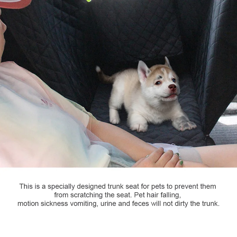 Manufacturer Wholesale Outdoor Waterproof  Anti-dirty  Pet Car Mat Portable Dog Mat